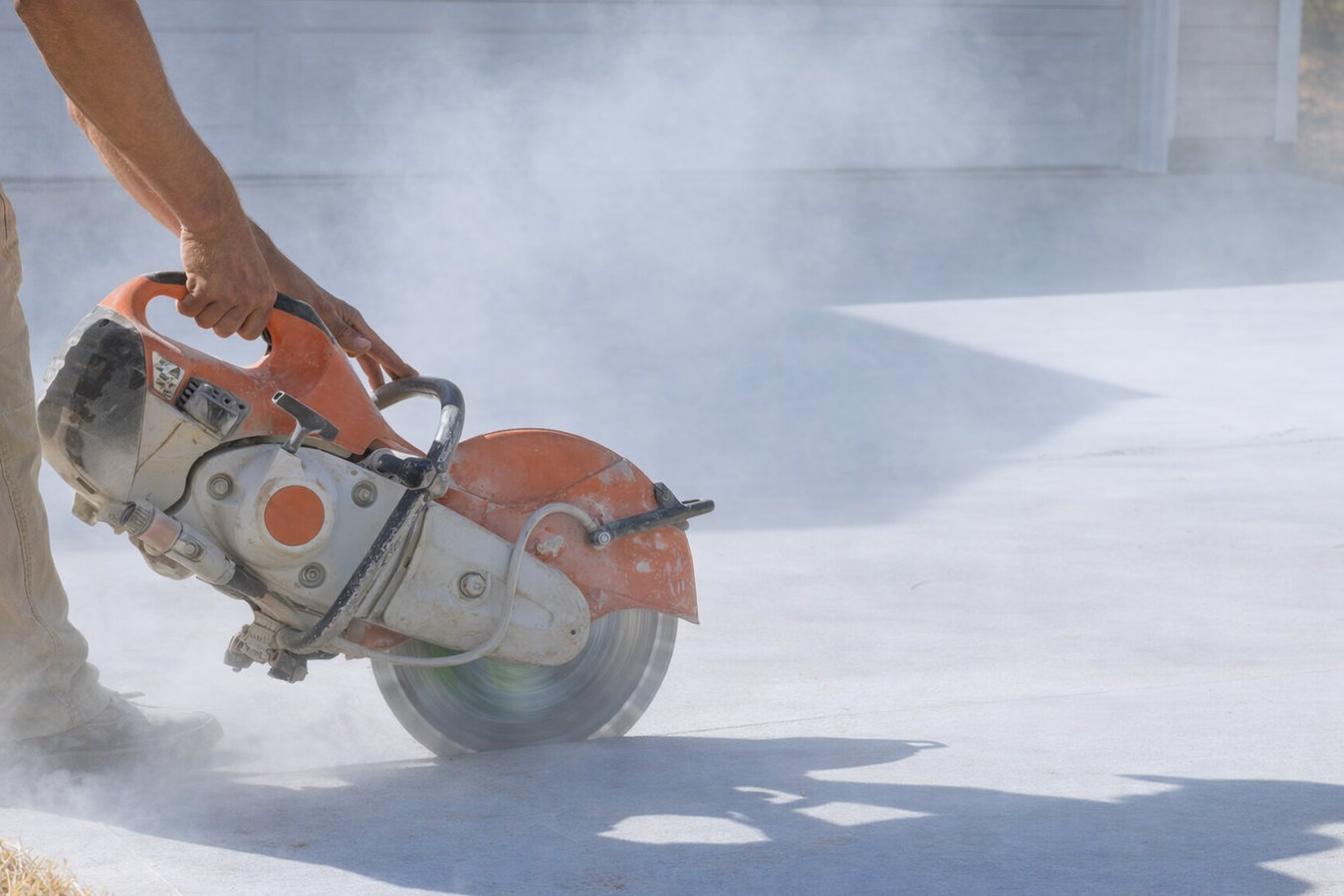 Concrete cutting in Corona, CA